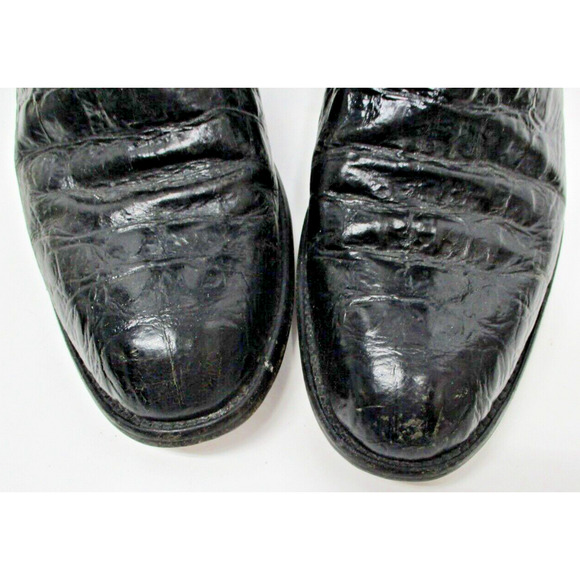 Rogers boots Western Cowboy Black Exotic print boot - size 10 - Picture 13 of 13